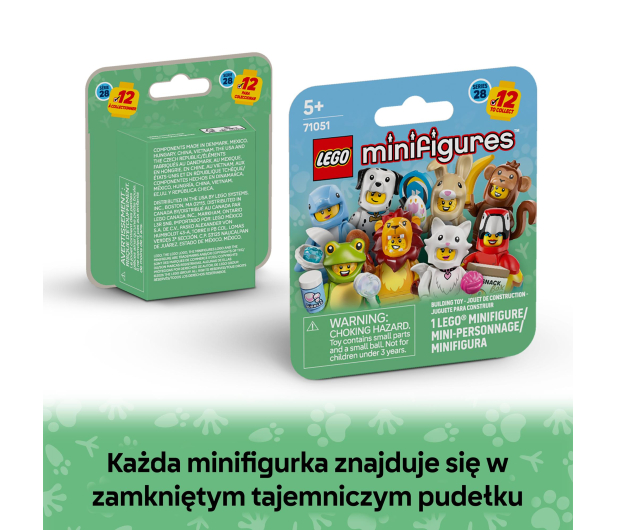 LEGO MINIFIGURES 71051 seria 28 — zwierzęta - 1473523 - zdjęcie 5